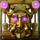 masks of atlantis golden symbol icon