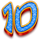 master of fortune 10 symbol icon