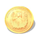 master of gold coin symbol icon