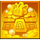 maya lock break and win gold symbol icon