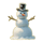 mega christmas snowman symbol icon