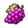 mega coins grapes symbol icon