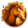 mega eagle power combo horse symbol icon