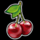 mega hot cherry symbol icon