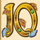 mega jackpots cleopatra 10 symbol icon
