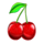 mega lucky 100 cherry symbol icon