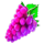 mega lucky 100 grapes symbol icon