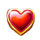 mega lucky diamonds heart symbol icon