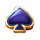 mega lucky diamonds spade symbol icon