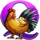 mega lucky easter rooster symbol icon