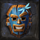 mega masks blue mask symbol icon