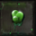 mega masks green gem symbol icon