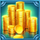 mega money machine lightning blitz coins symbol icon