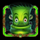 mega monster green monster symbol icon
