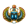 mega pyramid scarab symbol icon