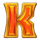 mega tusk golden k symbol icon