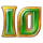 mega tusk number ten symbol icon
