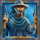 mega wild west gunman symbol icon