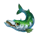 megadon triple threat small fish 1 symbol icon