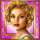 megajackpots golden goddess woman symbol icon