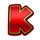 megaways respin k symbol icon