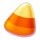 meowloween candy corn symbol icon
