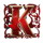 merlins book of spells k symbol icon