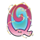 mermaid queen q symbol icon