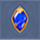 mermaid royale gem blue symbol icon