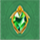 mermaid royale gem green symbol icon
