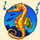 mermaids pearl seahorse symbol icon