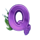 mermaids q symbol icon