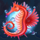 mermaids wealth seahorse symbol icon