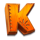 mexican ways k symbol icon