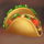 mexicano taco symbol icon