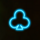miami glow club symbol icon