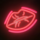 miami glow lips symbol icon