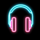 miami jackpots headphone symbol icon