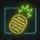 miami multiplier pineapple symbol icon