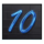 miami rise 10 symbol icon