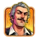 miami wild jack old man symbol icon