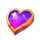 midas hand of fortune heart symbol icon