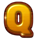 midnight pack full moon golden q symbol icon