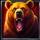 midnight pack hold and hit bear symbol icon
