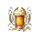 midsommar magic beer symbol icon