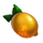 mighty hot 777 lemon symbol icon