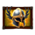mighty odin helmet symbol icon