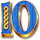 mighty pots of gold 10 symbol icon