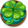 mighty pots of gold clover symbol icon