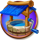 mighty pots of gold fountain symbol icon